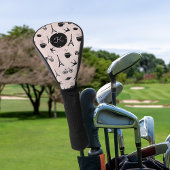 Romance Parijs | Monogrammen Golfheadcover