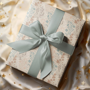  Romance Patroon Bloemen Cadeaupapier