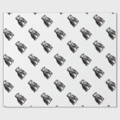 Romance Penguin Cadeaupapier (Vlak)