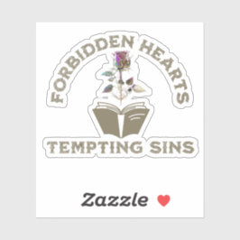 Romance Reader Bookish Sticker