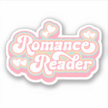Romance Reader Pastel Retro Boek Lover Quote