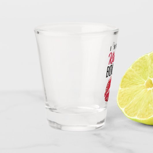 Romance Reader Shot Glass Shot Glas (Links)