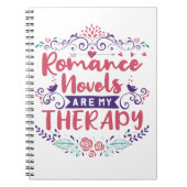 Romance romans zijn mijn therapie notitieboek (Voorkant)
