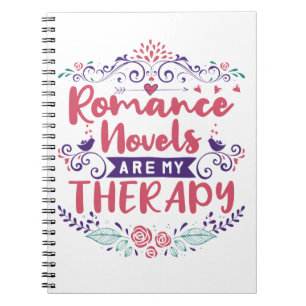 Romance romans zijn mijn therapie notitieboek