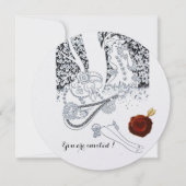 ROMANCE, ROMANTISCHE LIEFHEBBERS RODE WAX ZEGEL Zw Kaart (Voorkant)