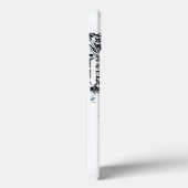 ROMANCE/ROMANTISCHE LOVERS ZWARTE WITTE RODE MONOG Case-Mate iPhone CASE (Achterkant / Rechts)