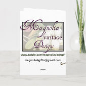 Romance Roos Petal Valentijn Hart met Key Kaart (Achterkant)