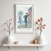 Romance sans paroles door Barbier Poster