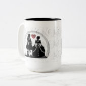 Romance Silhouettes Coffee Mok (Voorkant links)