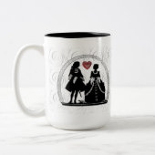 Romance Silhouettes Coffee Mok (Links)