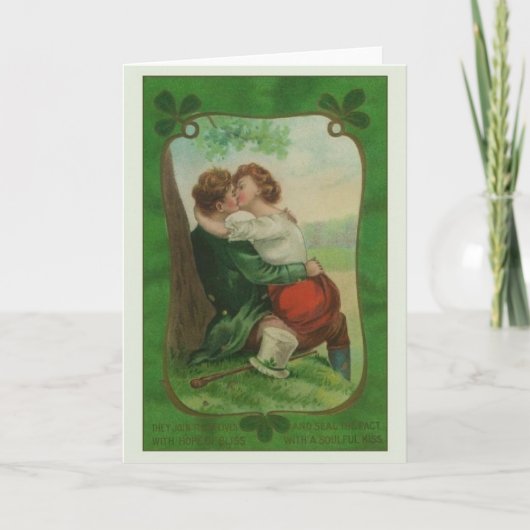  Romance St. Patrick's Day Kaart (Voorkant)