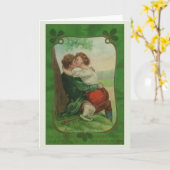  Romance St. Patrick's Day Kaart (Gele Bloem)