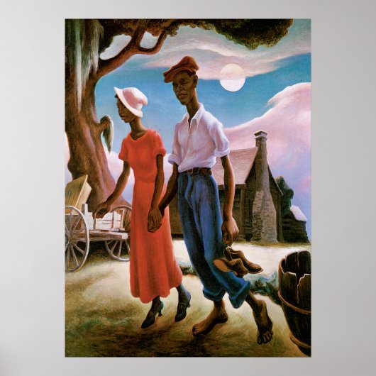 Romance Thomas Hart Benton, Poster (Voorkant)
