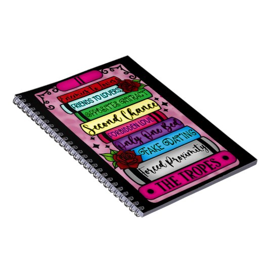Romance Tropes Tarot Notitieboek (Rechterzijde)
