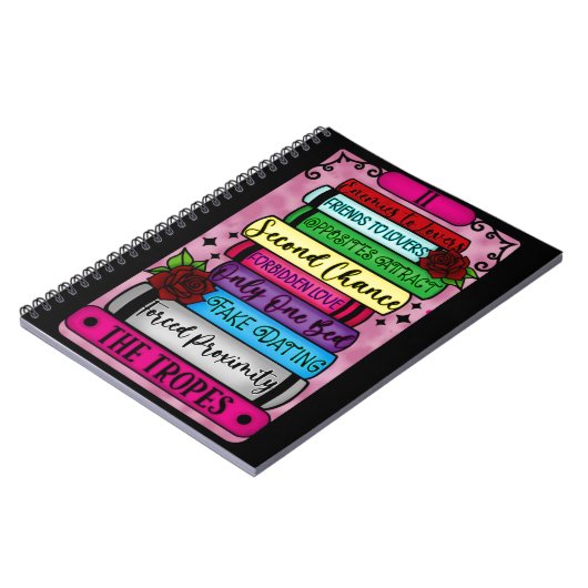 Romance Tropes Tarot Notitieboek (Linkerzijde)