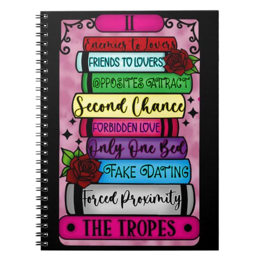 Romance Tropes Tarot Notitieboek (Voorkant)