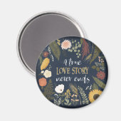 ROMANCE V | Een echt liefdesverhaal eindigt nooit Magneet (Voorkant / Achterkant)