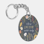 Romance V | Een echt liefdesverhaal eindigt nooit Sleutelhanger (Voorkant Links)