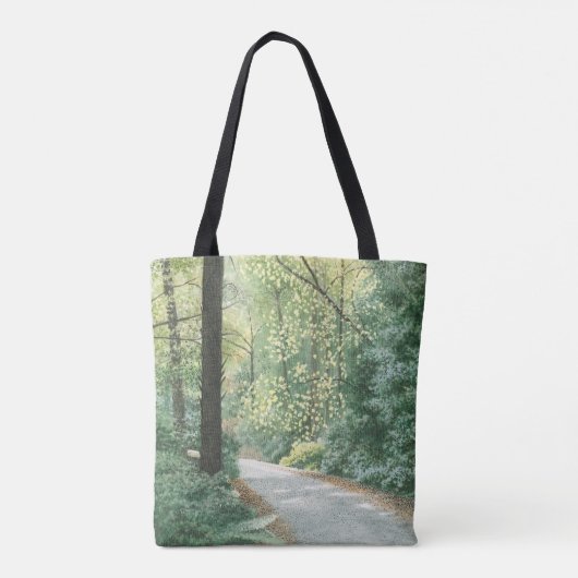 Romance van bossen - tote bag (Achterkant)