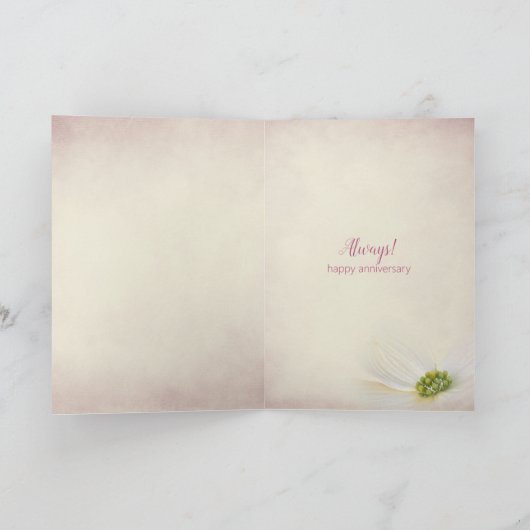 romance van doodskruid met bloem kaart (Binnen)