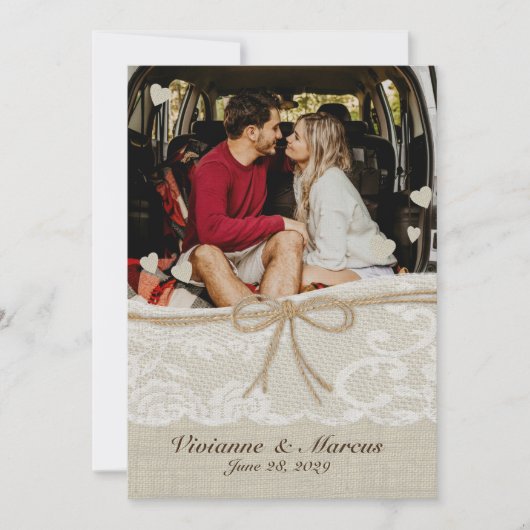 Romance van het land Sla de datum op Save The Date (Voorkant)