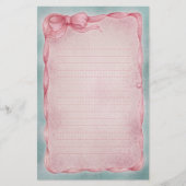 Romance van het lint briefpapier (Voorkant)