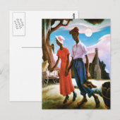 Romance van Thomas Hart Benton Briefkaart (Voorkant / Achterkant)