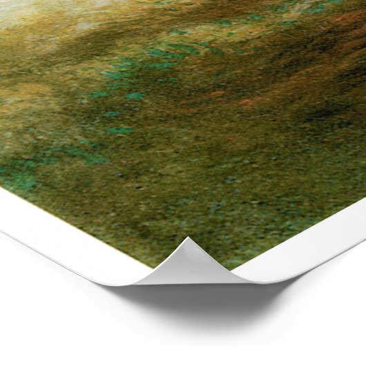 Romance van Thomas Hart Benton Poster (Hoek)