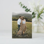 Romance Verticaal Sla het Briefkaart Datum op (Staand voorkant)