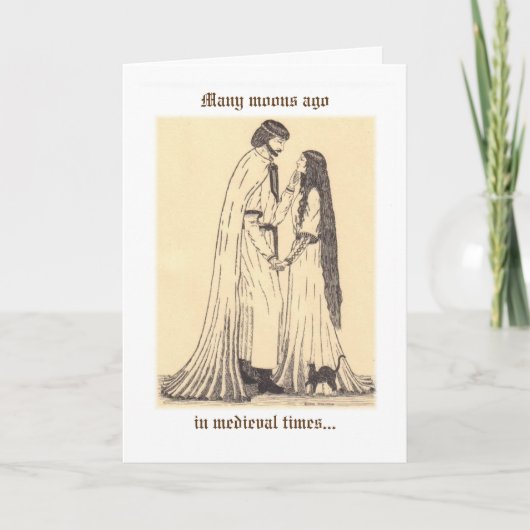 "Romance vervuld" Bedankkaart (Voorkant)