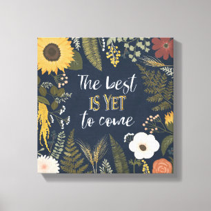 Romance VI najaar Het beste is nog niet bereikt Canvas Afdruk
