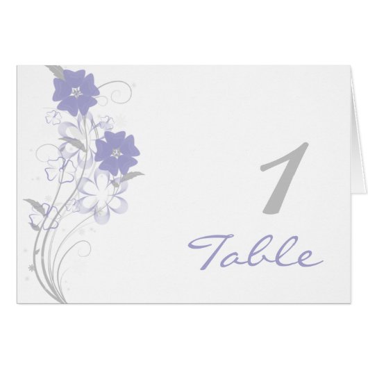 Romance voor budgettering in tabelnummer Lavender (Voorkant Horizontaal)