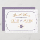 Romance voor eBay-winkel De datumkaarten opslaan Save The Date (Voorkant / Achterkant)