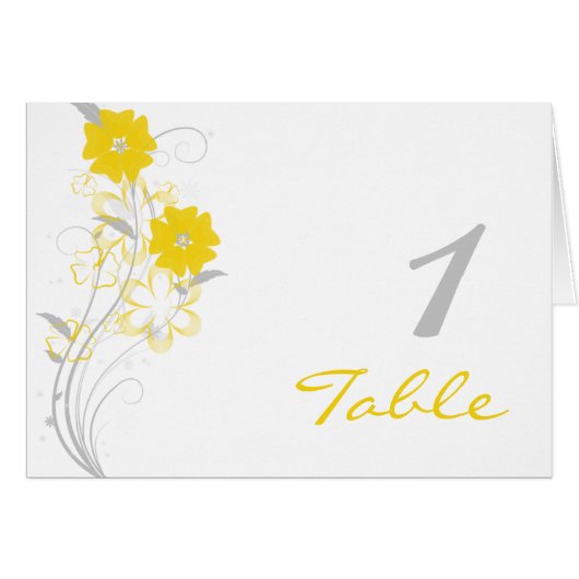 Romance voor het budgetteren in geel tabelnummer (Voorkant Horizontaal)