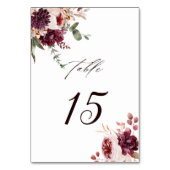 Romance Waterverf Floral Wedding Kaart (Achterkant)