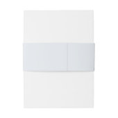 Romance waterverf uitnodigingen wikkel (Achterkant Voorbeeld)