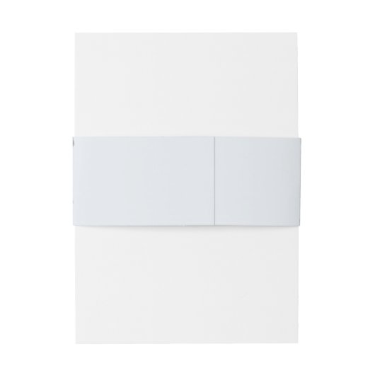 Romance waterverf uitnodigingen wikkel (Achterkant Voorbeeld)