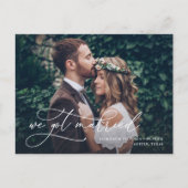 Romance We hebben een gehuwd Briefkaart (Voorkant)