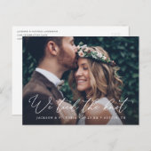 Romance We hebben het Briefkaart Knot Elopement ge (Voorkant / Achterkant)