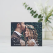 Romance We hebben het Briefkaart Knot Elopement ge (Staand voorkant)