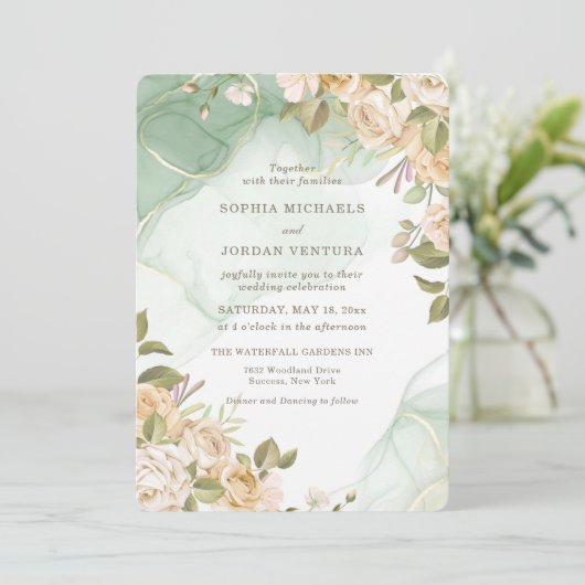 Romance Weddenschap Kaart (Staand voorkant)