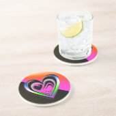 Romance Zandsteen Onderzetter (Zijkant)