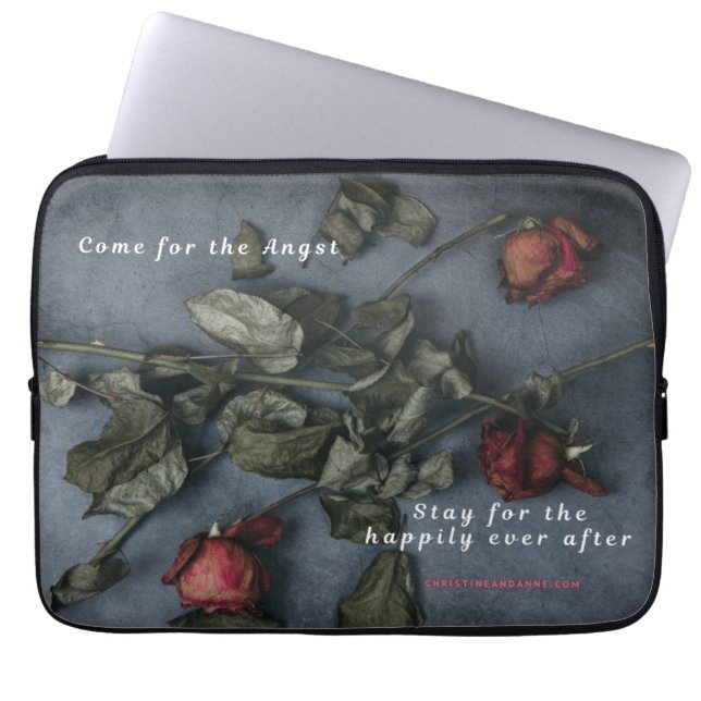 RomanceBookSleeve Laptop Sleeve (Voorkant)
