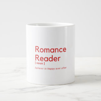 Romancelezer gedefinieerd! grote koffiekop