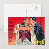 Romancen in omroep briefkaart (Voorkant / Achterkant)