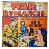 Romancen in ware oorlog #7 tegeltje (Voorkant)