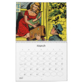 Romancen van stripboeken september 2018 kalender (Mar 2027)