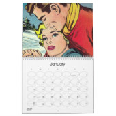 Romancen van stripboeken september 2018 kalender (Jan 2027)