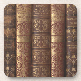 Romances of Alexandre Dumas (Book Spines) Bier Onderzetter