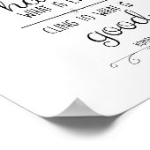 romanen 12:9 de liefde moet oprecht zijn christeli poster (Hoek)